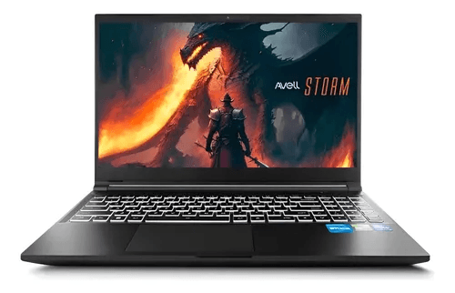 Notebook Profissional e Gamer AVEL Storm 570 para renderização e jogos