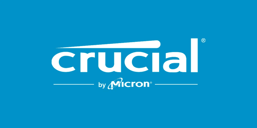 Logo da Micron e Crucial anunciando fim das vendas