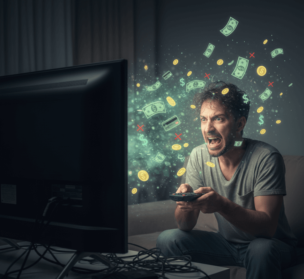 Prejuízo Financeiro com Gatonet e IPTV