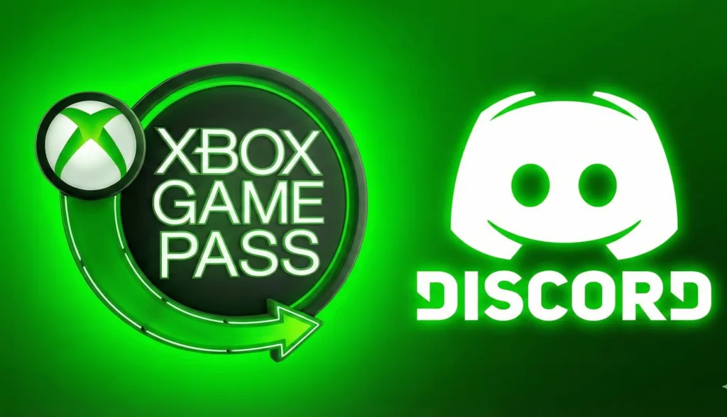 parceria-xbox-game-pass-discord-gratis Logotipo da promoção Xbox Game Pass Grátis e Discord