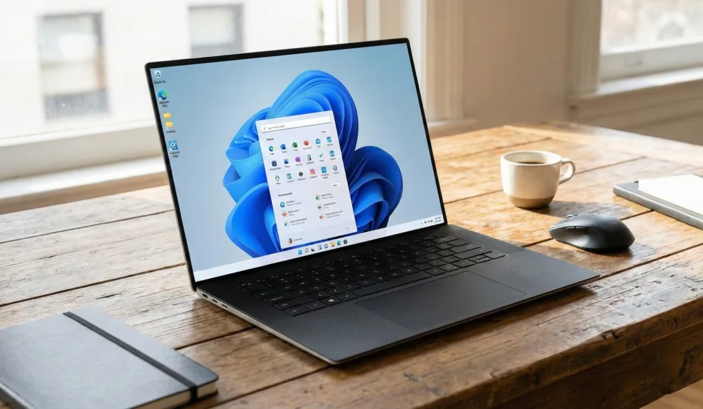 Bug Windows 11 Reiniciando ao Desligar - Correção Microsoft Notebook com bug onde o Windows 11 reinicia ao desligar na tela inicial