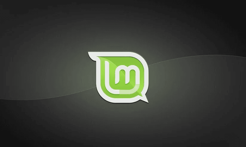 Logotipo oficial do Linux Mint com as iniciais LM em verde e branco sobre fundo escuro, representando a nova versão 22.3 Zena.