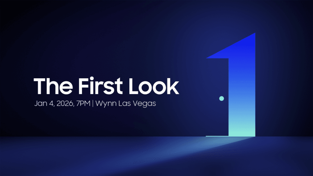 Novidades apresentadas pela Samsung na CES 2026 no evento The First Look