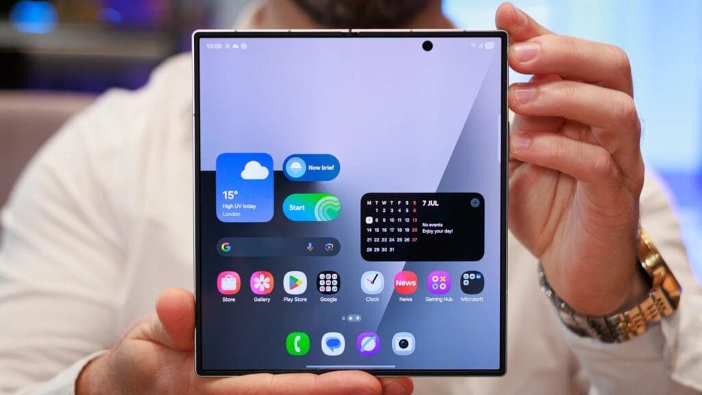 Smartphone dobrável Samsung Galaxy Z Fold