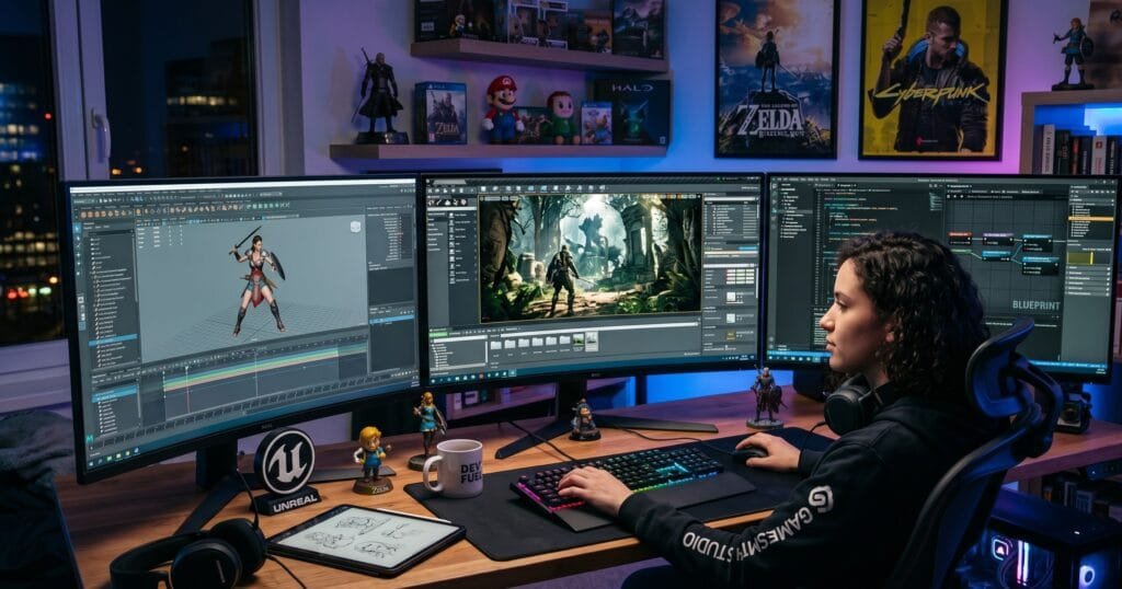 Sony usa IA para acelerar produção de jogos exclusivos do PS6 desenvolvimento de jogos PlayStation 6 com inteligência artificial