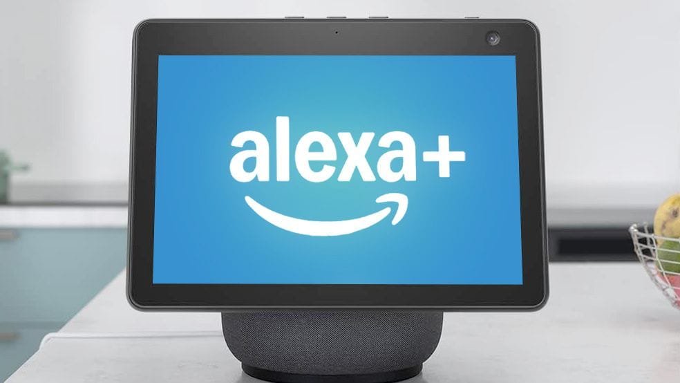 Alexa Plus apresentando logo