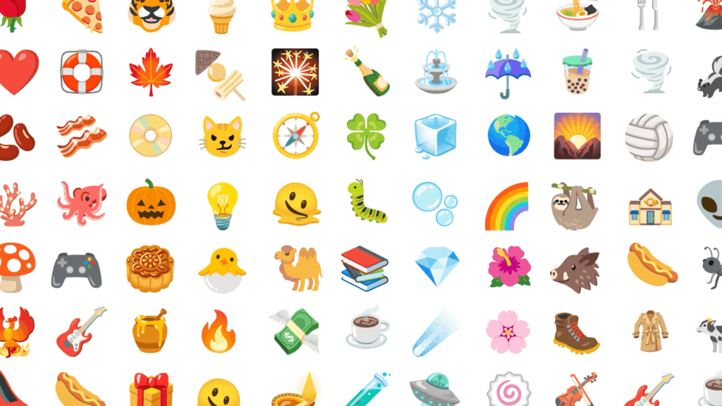 Android 17 – Emojis Redesenhados com Visual 3D novos emojis Android 17 visual 3D
