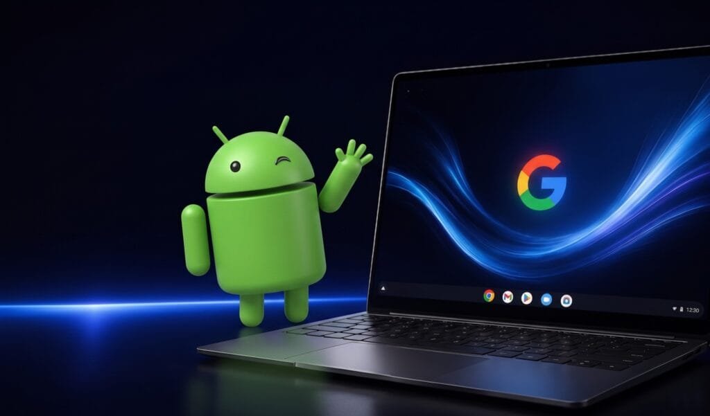 Googlebook Android nativamente no desktop