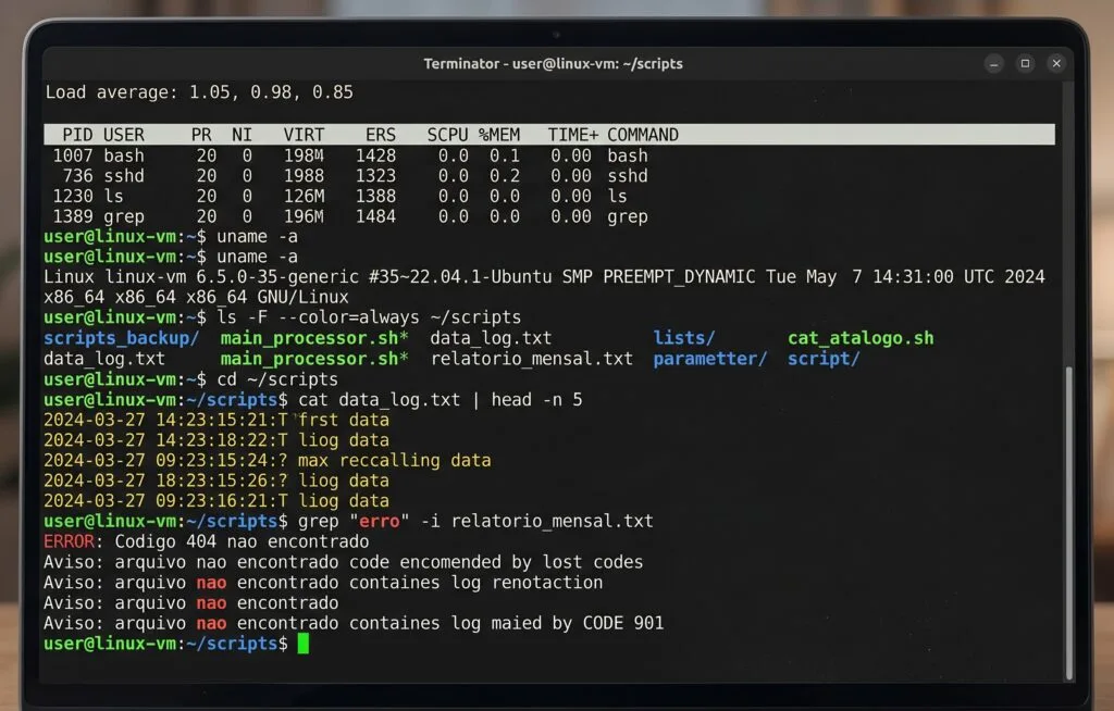 Linux e as leis de verificação de idade nos EUA Tela de terminal representando a restrição de idade no Linux em 2026