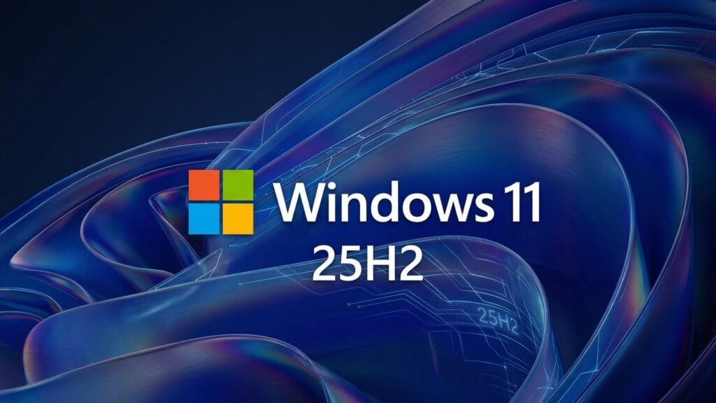 Windows Update mostrando atualização Windows 11 25H2 disponível