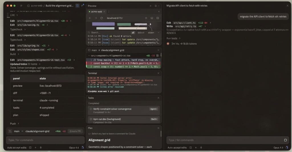 Benchmark de codificação agêntica do Claude Sonnet 5 agente de IA Claude Sonnet 5 executando codificação autônoma